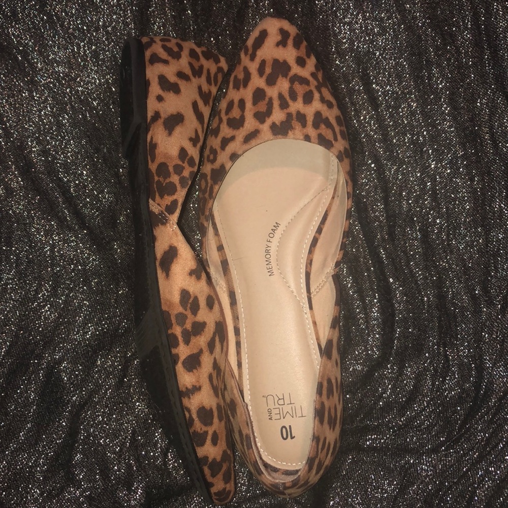 Animal Print flats